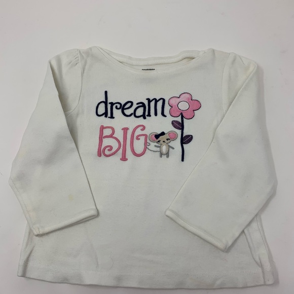 Gymboree Other - Kids White Dream Big Shirt